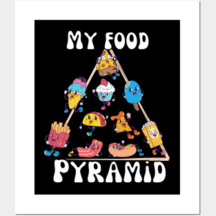 My food pyramid Posters and Art